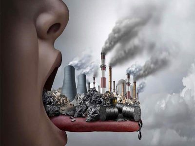 آسم و آلودگی نفتی